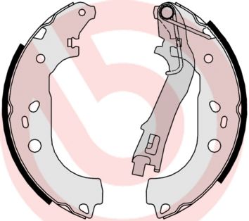 BREMBO Bremsbackensatz (S 23 533)