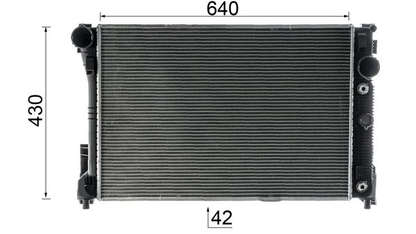 MAHLE Kühler, Motorkühlung (CR 952 000P) Thumbnail