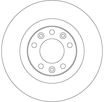 TRW Bremsscheibe (DF6667)