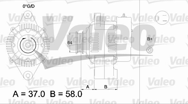 VALEO Generator (436520)