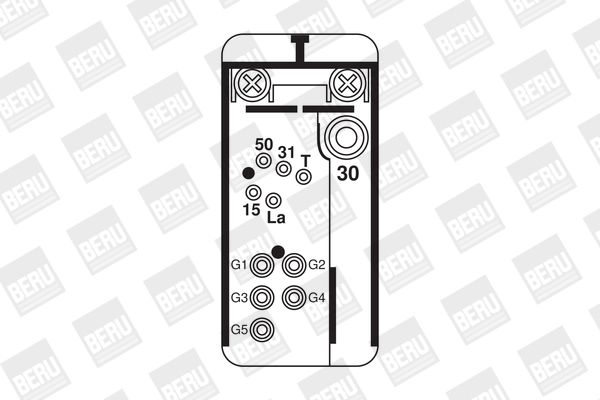 BorgWarner (BERU) Relais, Glühanlage (GR075)