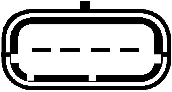 HELLA Luftmassenmesser (8ET 009 142-431)