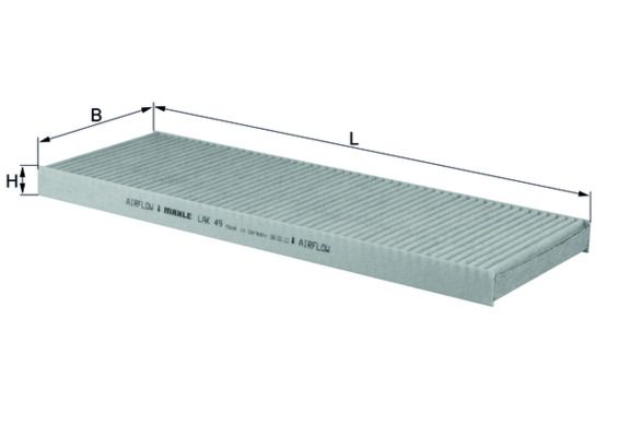 KNECHT Filter, Innenraumluft (LAK 49)