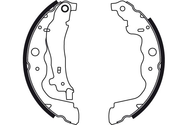 TRW Bremsbackensatz (GS8780)