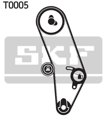 SKF Zahnriemensatz (VKMA 01000)