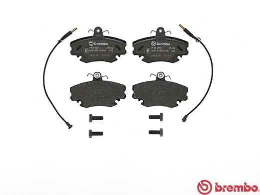 BREMBO Bremsbelagsatz, Scheibenbremse (P 68 008)