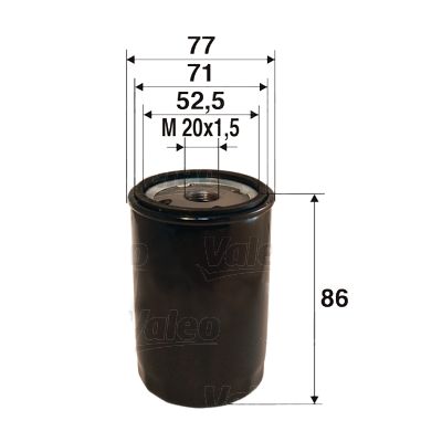 VALEO Ölfilter (586002)