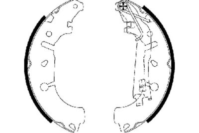 HELLA Bremsbackensatz (8DB 355 002-971)