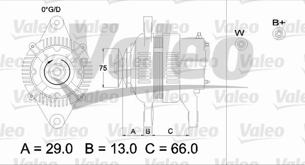 VALEO Generator (436542)