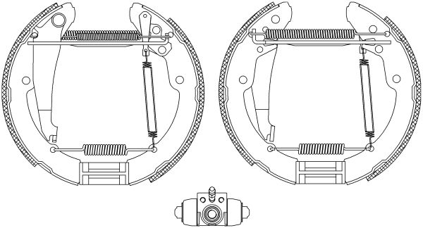 TEXTAR Bremsbackensatz (84052401)