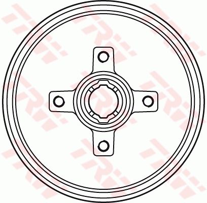 TRW Bremstrommel (DB4134BR)