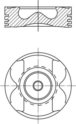 MAHLE Kolben (022 26 00)