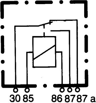 HELLA Relais, Arbeitsstrom (4RD 933 332-051)