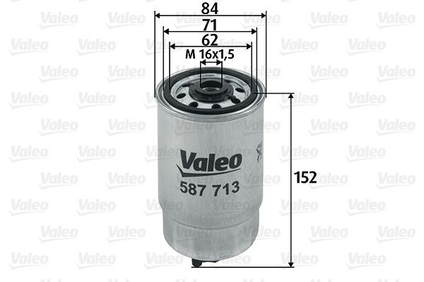 VALEO Kraftstofffilter (587713)