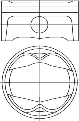 MAHLE Kolben (503 PI 00102 000)