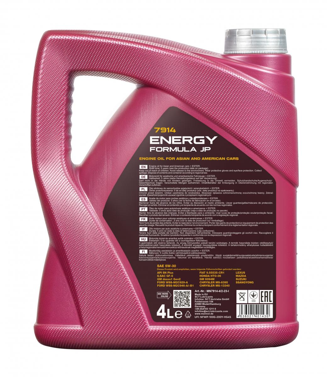 MN Energy Formula JP 5W-30