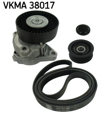 SKF Keilrippenriemensatz (VKMA 38017)