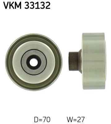 SKF Umlenk-/Führungsrolle, Keilrippenriemen (VKM 33132)