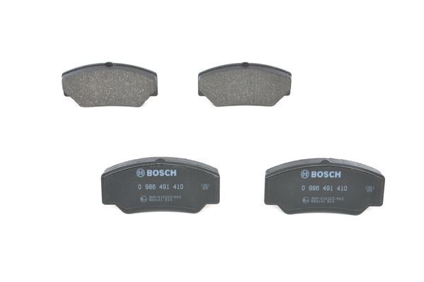 BOSCH Bremsbelagsatz, Scheibenbremse (0 986 491 410)