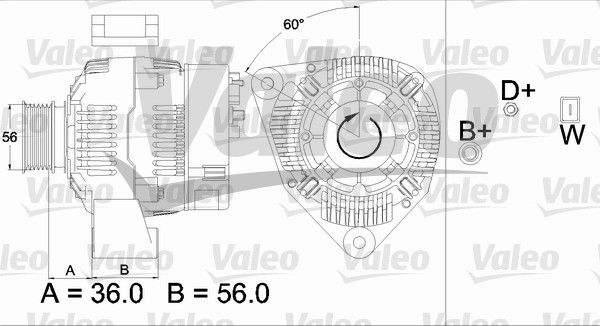 VALEO Generator (437489)