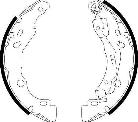 HELLA Bremsbackensatz (8DB 355 002-641)