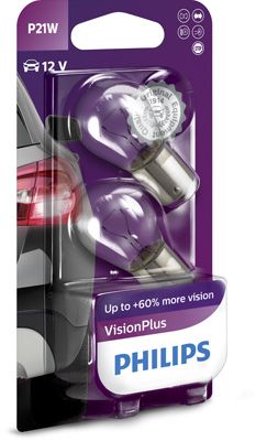 PHILIPS Glühlampe, Blinkleuchte (12498VPB2)