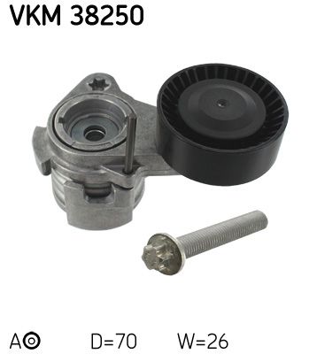 SKF Spannrolle, Keilrippenriemen (VKM 38250)