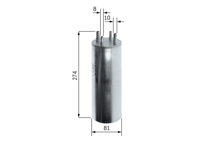 BOSCH Kraftstofffilter (0 450 906 467)