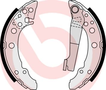 BREMBO Bremsbackensatz (S 85 535)