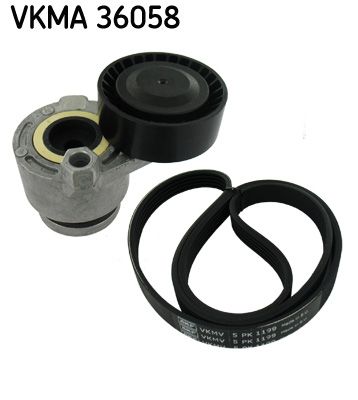 SKF Keilrippenriemensatz (VKMA 36058)