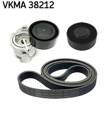 SKF Keilrippenriemensatz (VKMA 38212)