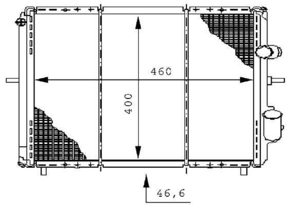 MAHLE Ausgleichsbehälter, Kühlmittel (CRT 23 000S)