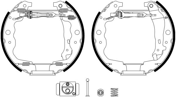 TEXTAR Bremsbackensatz (84069300)