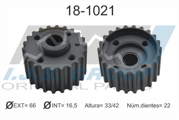 IJS GROUP Zahnrad, Kurbelwelle (18-1021)