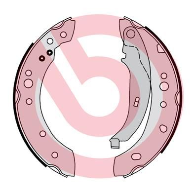 BREMBO Bremsbackensatz (S 68 547)