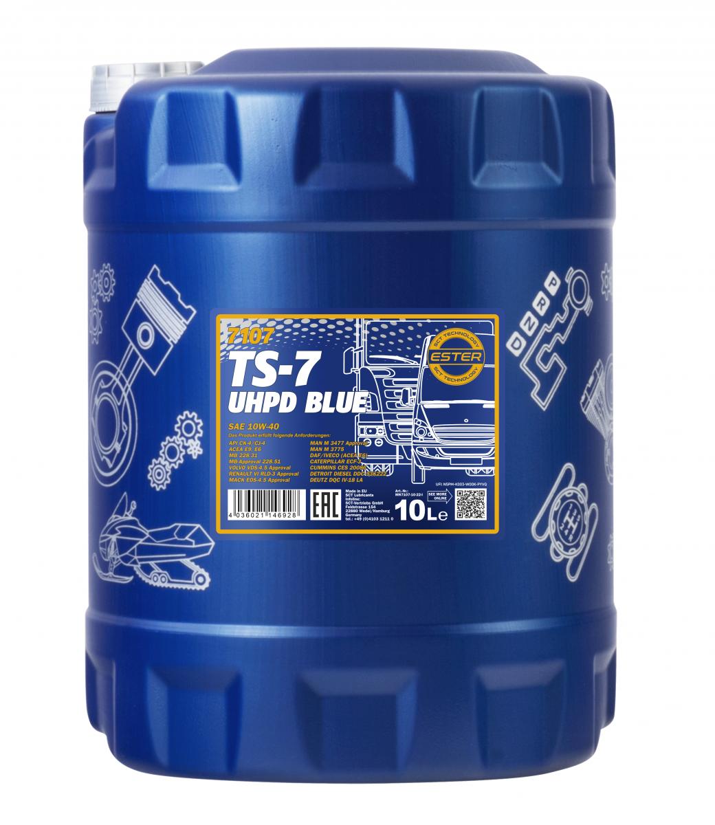 MN TS-7 UHPD 10W-40 Blue