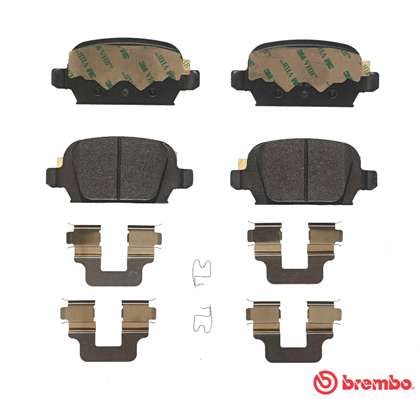 BREMBO Bremsbelagsatz, Scheibenbremse (P 59 037)