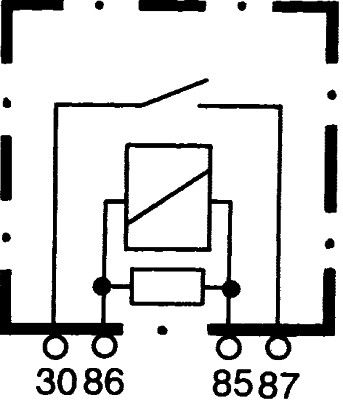 HELLA Relais, Arbeitsstrom (4RA 007 793-041)