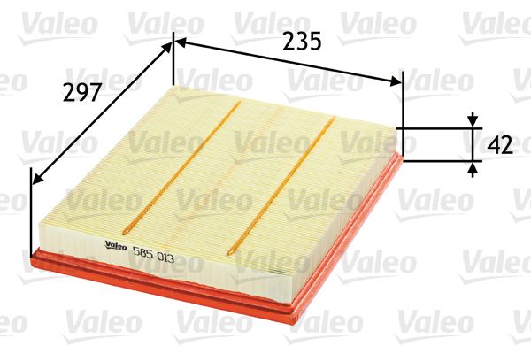 VALEO Luftfilter (585013)