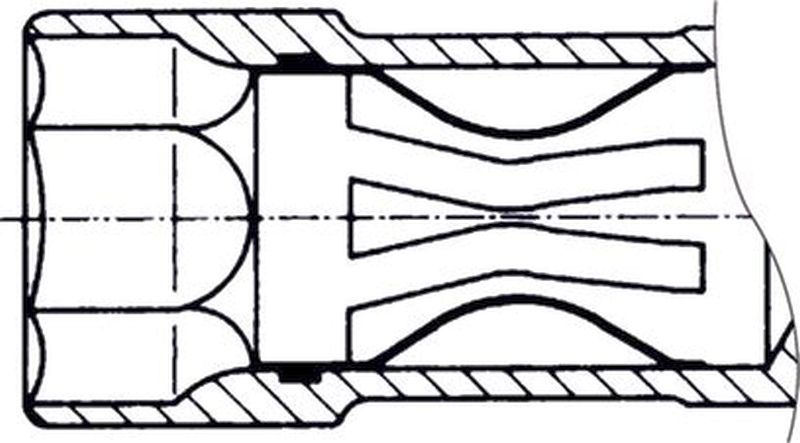 HAZET Zündkerzenschlüssel (4767AKF)