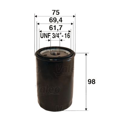 VALEO Ölfilter (586067)