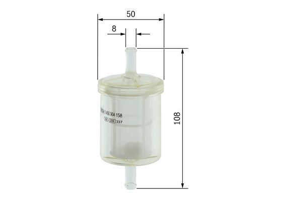 BOSCH Kraftstofffilter (0 450 904 158)