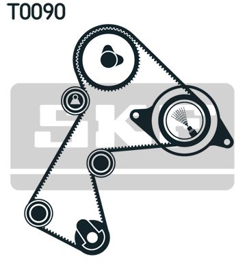 SKF Zahnriemensatz (VKMA 06126)