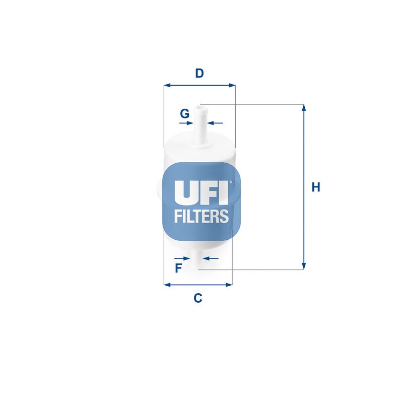 UFI Kraftstofffilter (31.010.00)