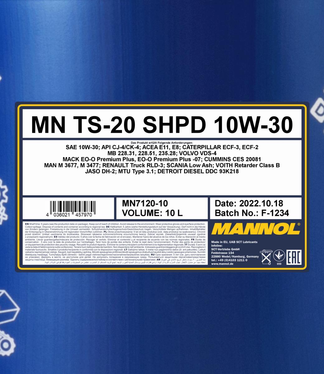 MN TS-20 SHPD 10W-30