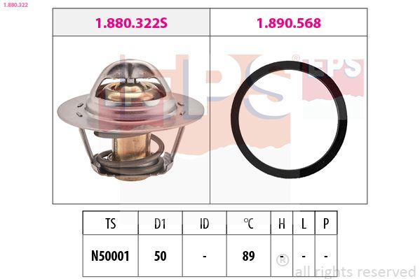 EPS Thermostat, Kühlmittel (1.880.322)