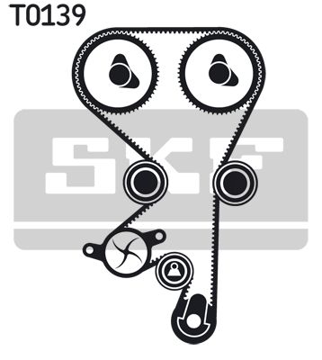 SKF Zahnriemensatz (VKMA 05152)