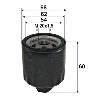 VALEO Ölfilter (586011)