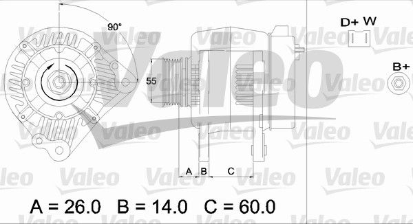 VALEO Generator (436442)