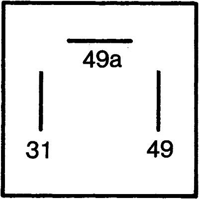 HELLA Blinkgeber (4AZ 001 879-041)